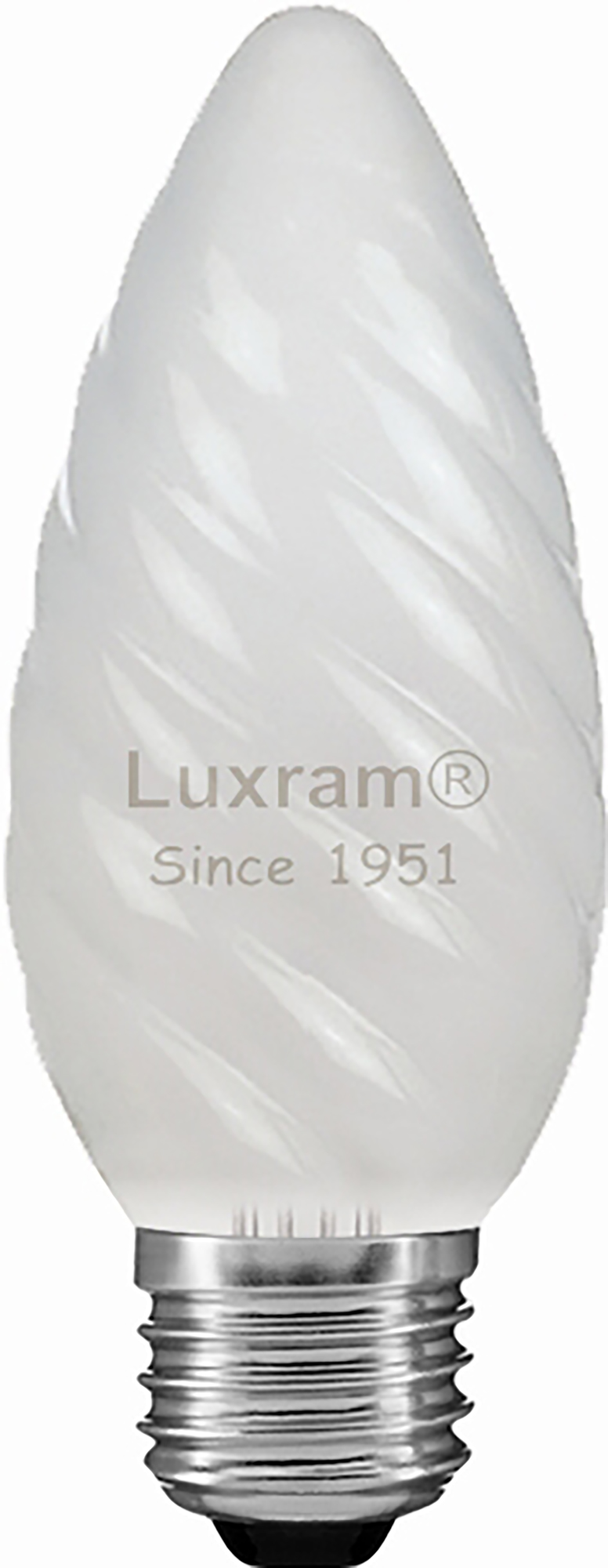 Candle 45mm Twisted Incandescent Luxram Decorative Candle Candle 45mm Twisted Incandescent Luxram Decorative Candle